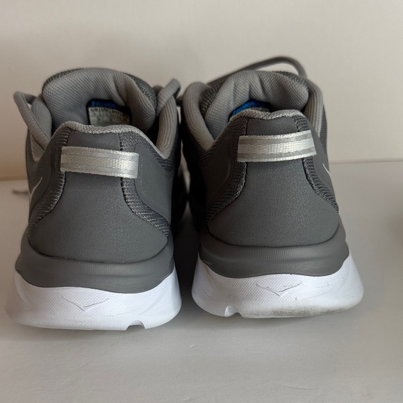 Hoka One One Kids Gray and White Sneakers - Picture 3 of 8